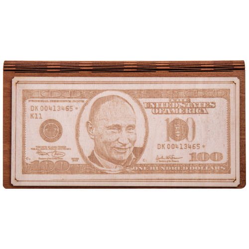 КУПЮРНИЦА "100$ ПУТИН" во Абинске фото 2